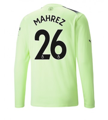 Manchester City Riyad Mahrez #26 Tredjedrakt 2022-23 Langermet